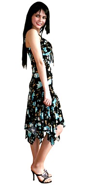 летнее платье сарафан,  сделано в Японии